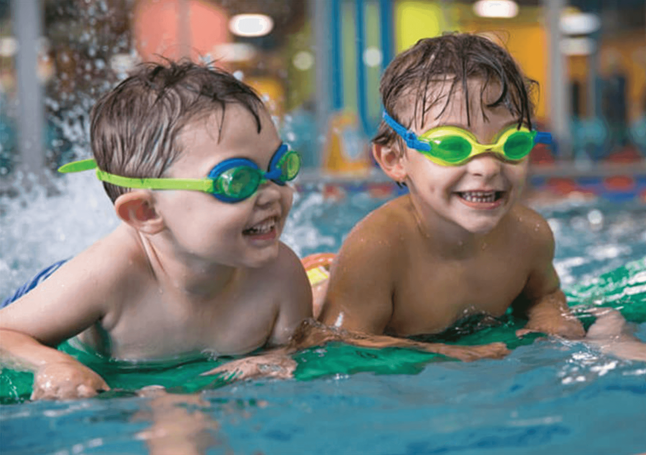 Goldfish Swim School case study — kids swimming in pool